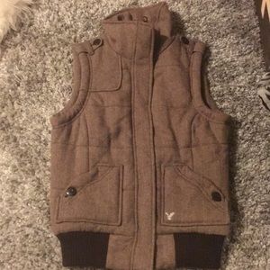 American Eagle Tweed Vest